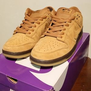 NIKE SB Dunk Low Pro Flax Brown Size 11